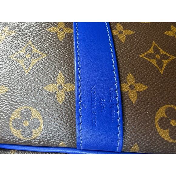 Louis Vuitton Keepall Bandoulière 50 Monogram Indigo Blue G73 SPB-MS 354490 - Picture 5 of 16
